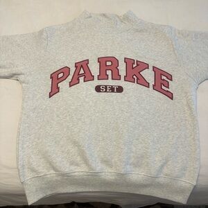 PARKE X Set Active terry sweatshirt S/M